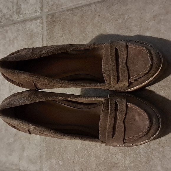 Michael Kors Suede Loafer Pumps Size 7 - Picture 2 of 8